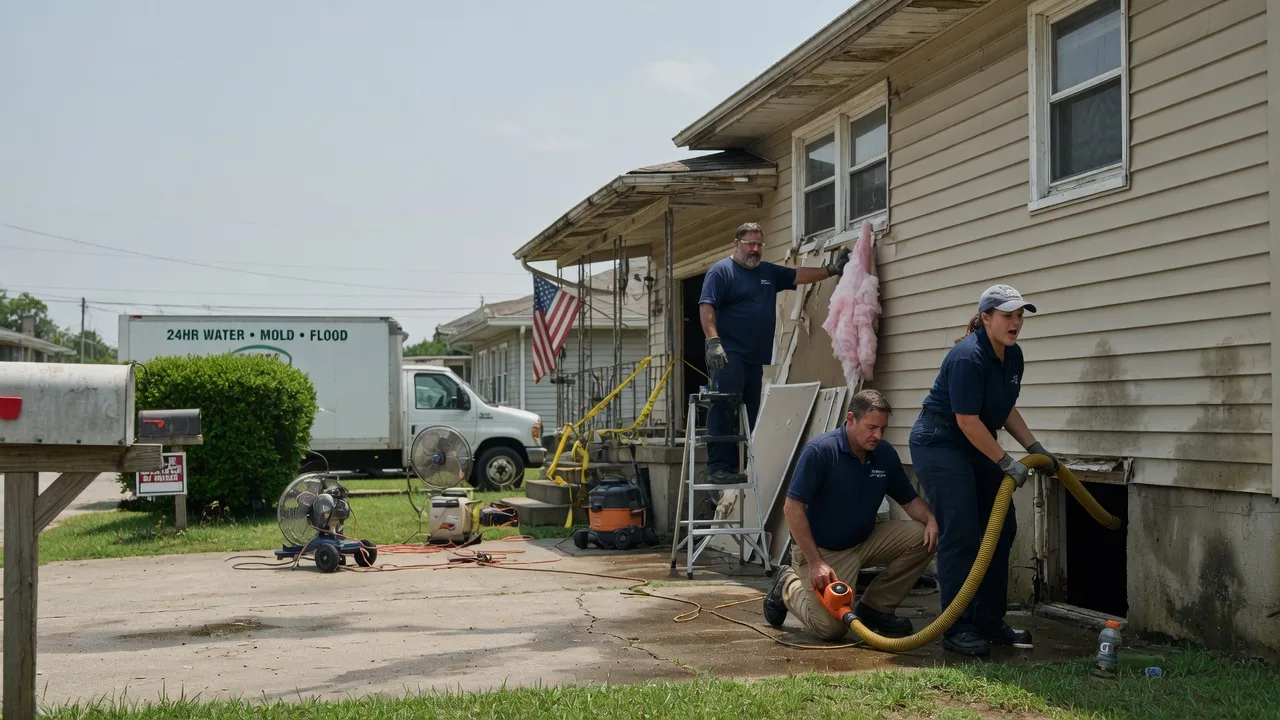 Water Damage Repair in East Flat Rock, NC near me